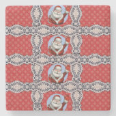 Marble Stone Untersetzer Weihnachten (Vorderseite)