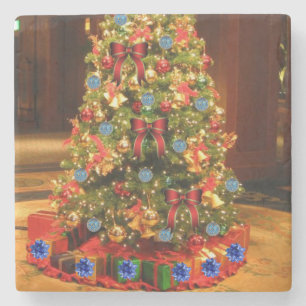 Marble Stone Untersetzer Weihnachten