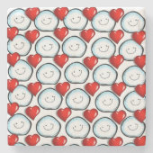 Marble Stone Untersetzer Weihnachten (Vorderseite)