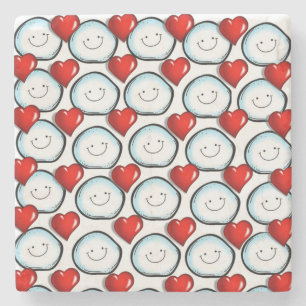 Marble Stone Untersetzer Weihnachten