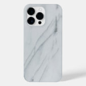 Marble Stone White iPhone 14 Pro Max iPhone Hülle (Rückseite)