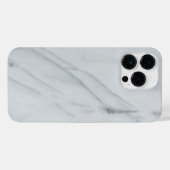 Marble Stone White iPhone 14 Pro Max iPhone Hülle (Rückseite (Horizontal))