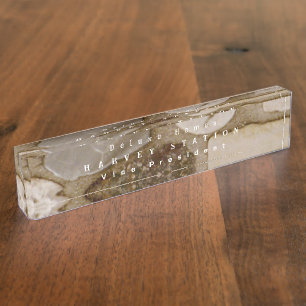 Marble Stones Namensplakette