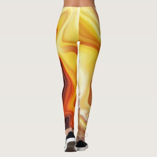 Marble Style Flow Leggings (Rückseite)