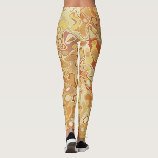 Marble Style Leggings (Rückseite)