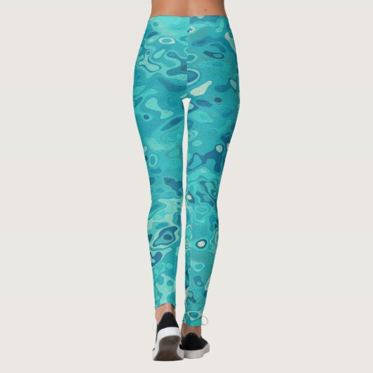 Marble Style  Leggings (Rückseite)