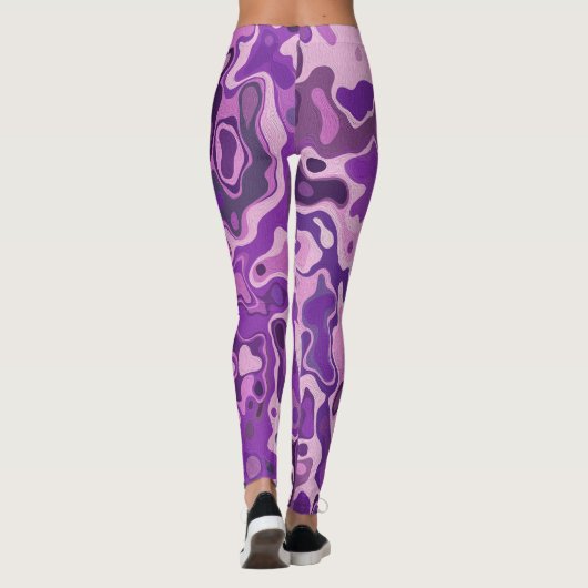 Marble Style  Leggings (Rückseite)