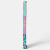 Marble Swirl Phone Case Samsung Galaxy Hülle (Linke Seite)