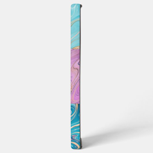 Marble Swirl Phone Case Samsung Galaxy Hülle (Linke Seite)