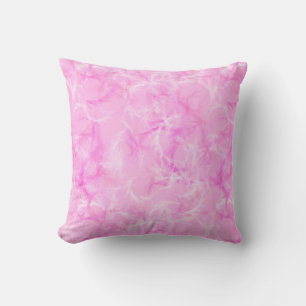 Marble Swirl Print - orchid pink Kissen