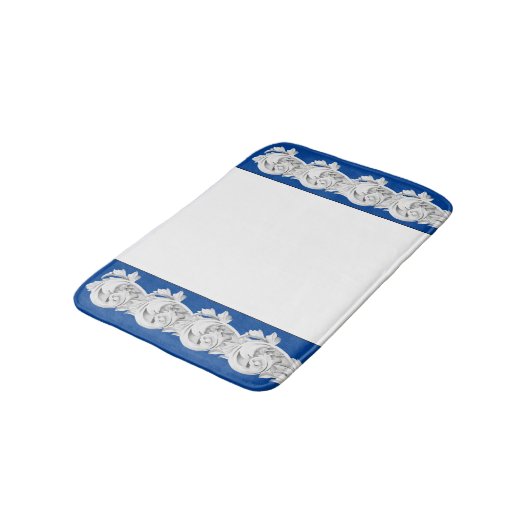 Marble Tendrils auf einer Badematte (Schrägansicht)