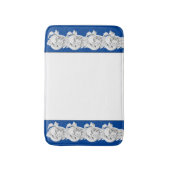 Marble Tendrils auf einer Badematte (Vorderseite Vertikal)