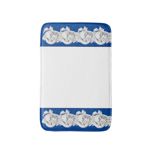 Marble Tendrils auf einer Badematte (Vorderseite Vertikal)