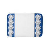 Marble Tendrils auf einer Badematte (Vorderseite)