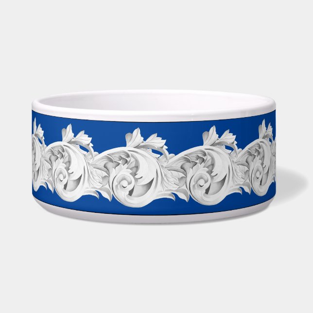 Marble Tendrils auf einer Salatschale Napf (Links)