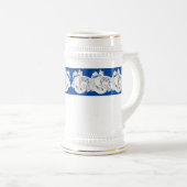 Marble Tendrils on a Stein Bierglas (VorderseiteRechts)