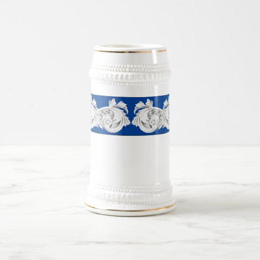 Marble Tendrils on a Stein Bierglas (Mittel)