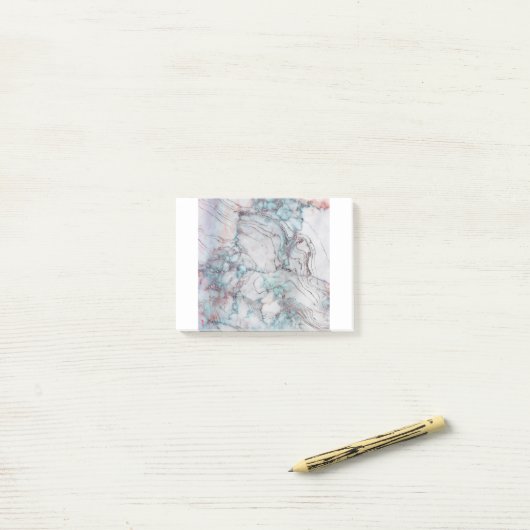 marble texture 6 post-it klebezettel (Auf Schreibtisch)