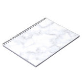 Marble texture white pattern notizblock (Linke Seite)