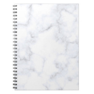 Marble texture white pattern notizblock