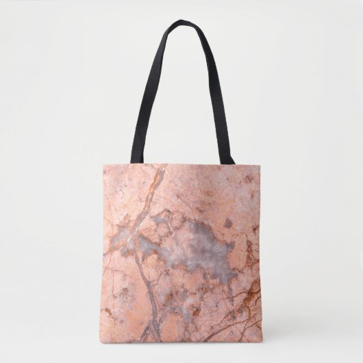 Marble texture white pattern tasche (Vorderseite)
