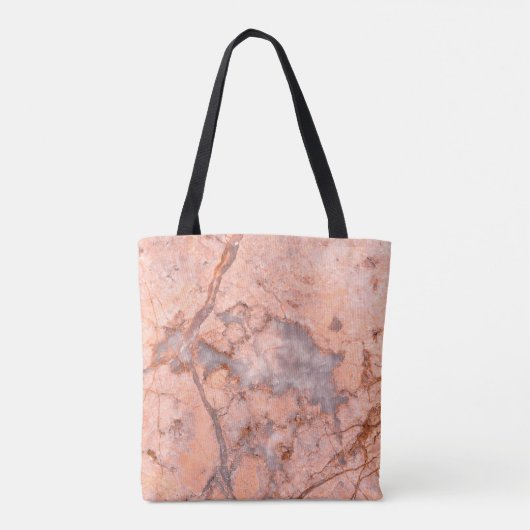 Marble texture white pattern tasche (Rückseite)