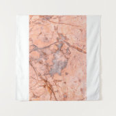 Marble texture white pattern wandteppich (Vorderseite (Horizontal))