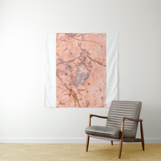 Marble texture white pattern wandteppich (Beispiel (Horizontal))
