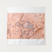 Marble texture white pattern wandteppich (Vorderseite)
