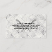 Marble Tiling | Koch Knicks Visitenkarte (Rückseite)