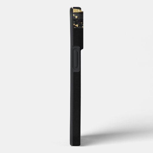 Marble Trendy Elegant Gold Glitzer Geode Case-Mate iPhone Hülle (Rückseite / Rechts)