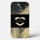 Marble Trendy Stone Modern Geode Slice Case-Mate iPhone Hülle (Rückseite)