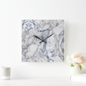 "Marble"-Uhr Quadratische Wanduhr (Zuhause)