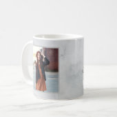 MARBLE UND ROSE GOLD ABSCHLUSS KAFFEETASSE (Vorderseite Links)