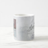 MARBLE UND ROSE GOLD ABSCHLUSS KAFFEETASSE (Mittel)