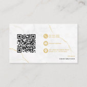 Marble VIP-voll anpassbar und Beruflich Visitenkarte (Rückseite)