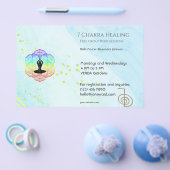 Marble Waves Chakra Energie Heiler Reiki Horizonta Flyer (Einzeln)