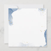 Marble Wedding Einladung Danke Karte (Rückseite)