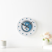 Marble Yin Yang Runde Wanduhr (Zuhause)