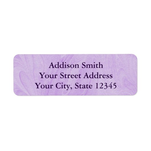 Marbled Abstract Design | LILA (Vorne)