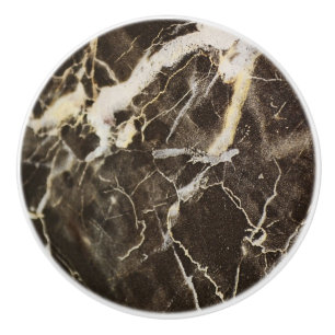 Marbled-Abstrakter Expressionismus von Shirley Tay Keramikknauf