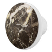 Marbled-Abstrakter Expressionismus von Shirley Tay Keramikknauf (Rechts)