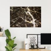 Marbled-Abstrakter Expressionismus von Shirley Tay Poster (Heimbüro)