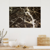 Marbled-Abstrakter Expressionismus von Shirley Tay Poster (Küche)