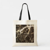 Marbled-Abstrakter Expressionismus von Shirley Tay Tragetasche (Rückseite)