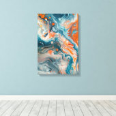 Marbled Deep Leinwanddruck (Insitu (Holzboden))