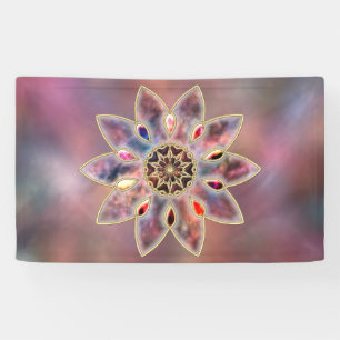 Marbled Galaxien Banner