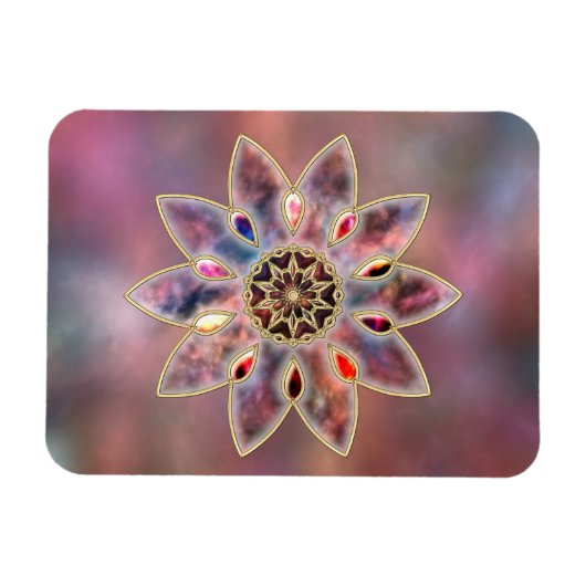 Marbled Galaxies Flexible Magnet (Horizontal)