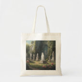 Marbled Garden Ghost-Tasche Tragetasche (Vorne)