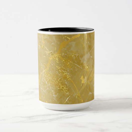 Marbled Gold Effect Tasse (Zentrum)